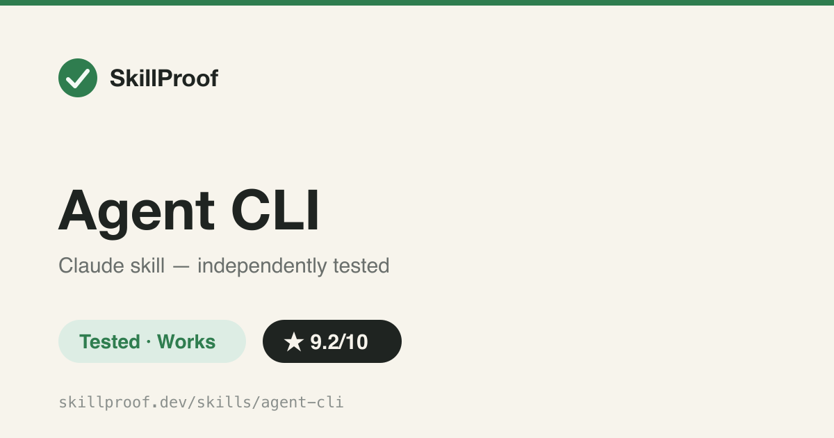 Agent CLI — Convert Python CLIs to agent-consumable --json NDJSON with a shared helper library