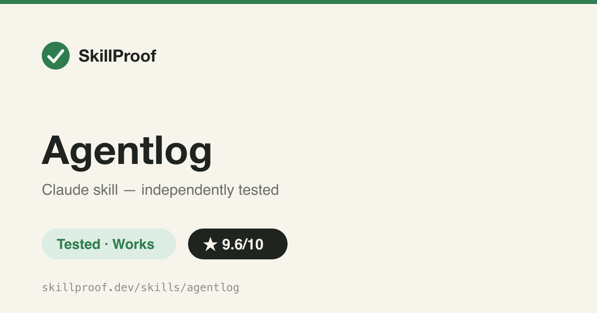 Agentlog — Real, working CLI that pools Claude Code/Codex/Cursor/Maestri activity across devices via a git-synced pool.