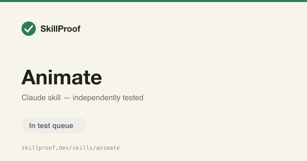 Animate — Generates animated videos and motion graphics from natural language into a React project.