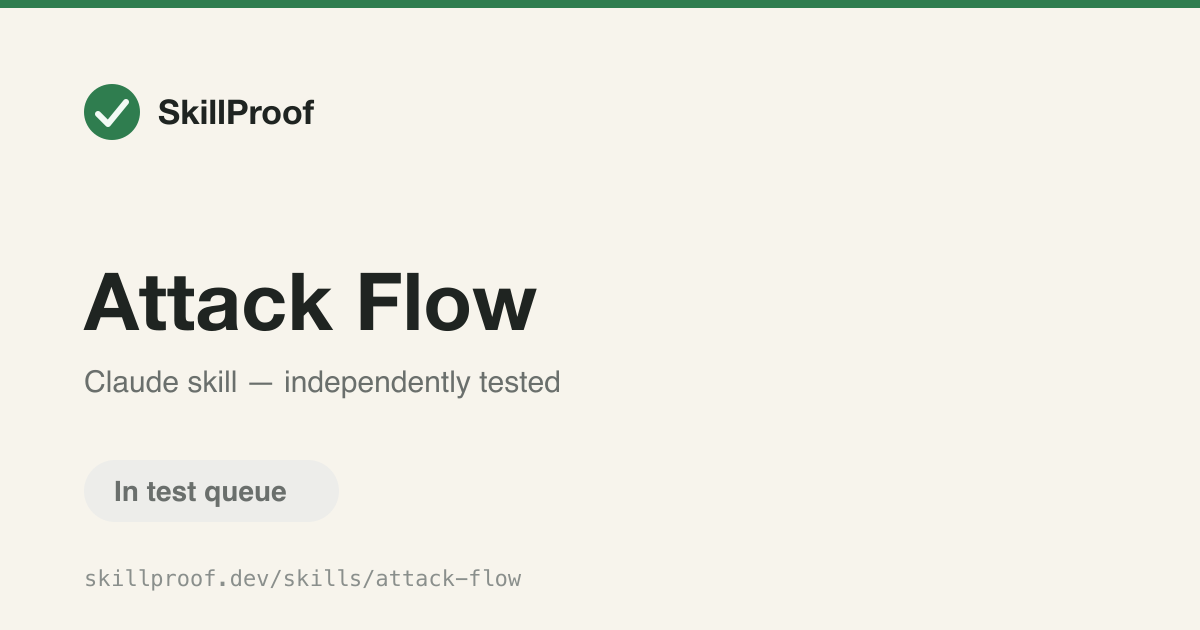Attack Flow — Generates SITF-compliant attack flow JSON from supply chain or breach reports.