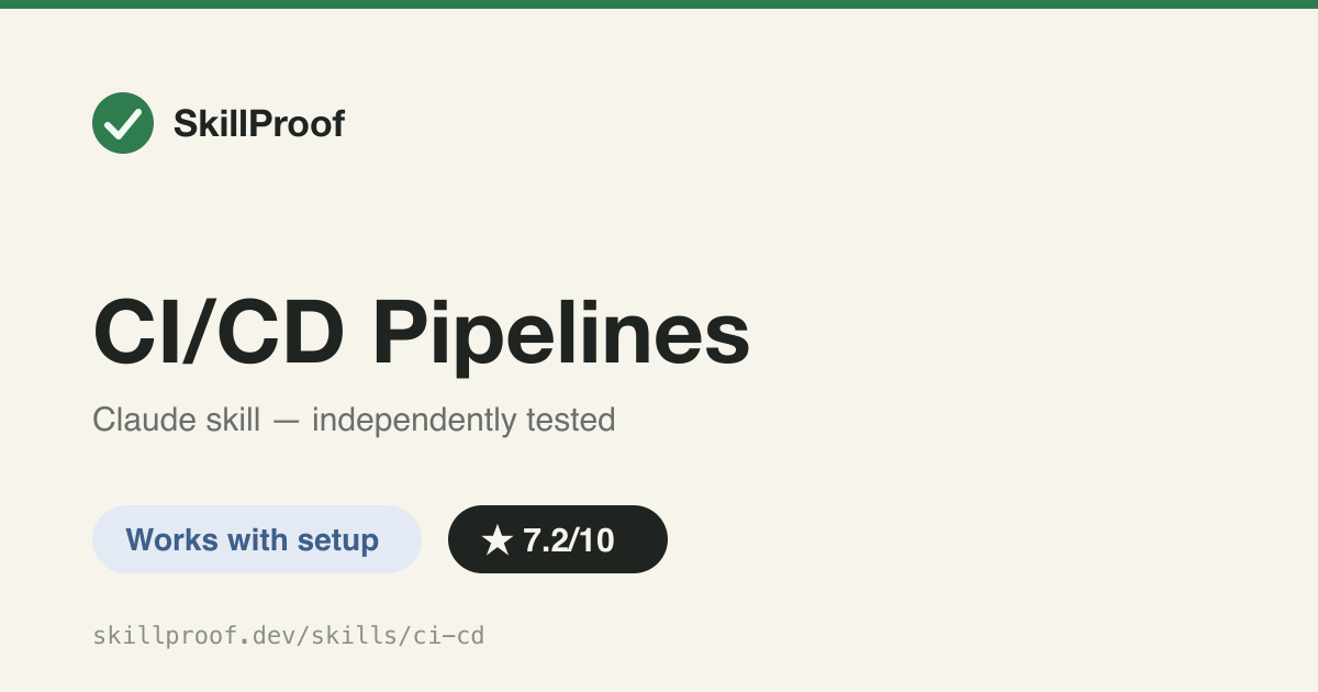 CI/CD Pipelines — CI/CD design, caching, DevSecOps scanning and pipeline debugging