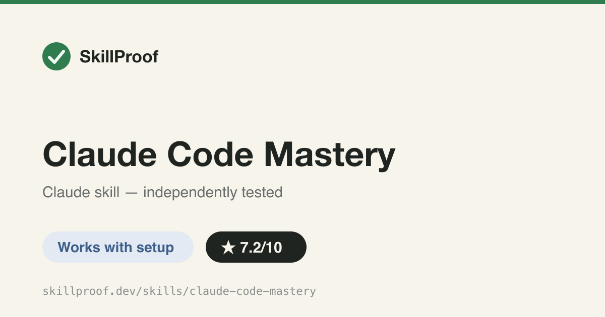 Claude Code Mastery — Condensed cheat-sheet on Claude Code subagents, skills, hooks, and MCP for improving your own workflow.