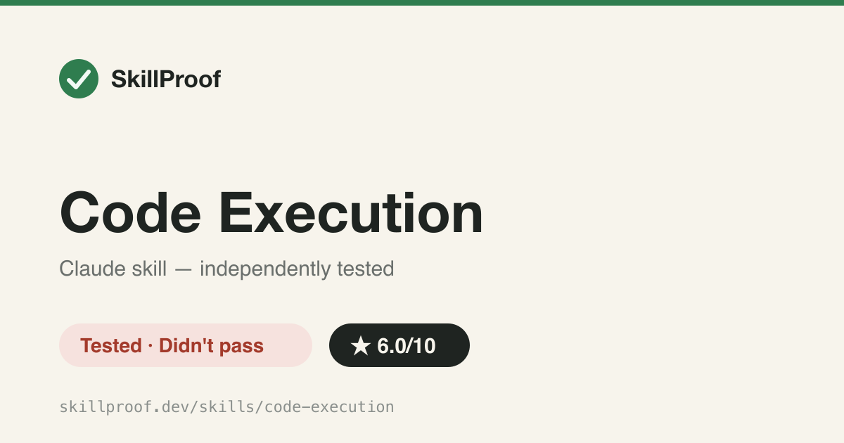 Code Execution — Run local Python for bulk code ops, returning summaries instead of full source