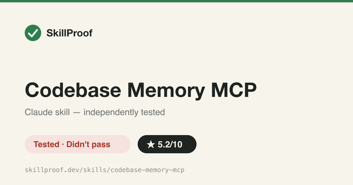Codebase Memory MCP — Viral code-intelligence MCP: real graph, fast queries — token claim measured inverted.