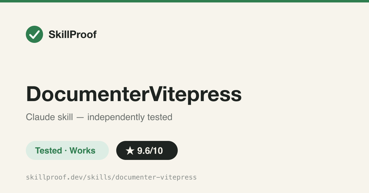 DocumenterVitepress — Runs the DocumenterVitepress.jl local edit-rebuild-preview loop for Julia docs sites correctly.