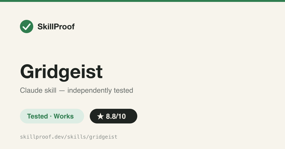Gridgeist — Design product-native web UIs that escape generic AI SaaS aesthetics