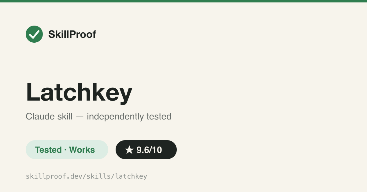Latchkey — CLI that injects encrypted stored credentials into curl calls for 30+ services