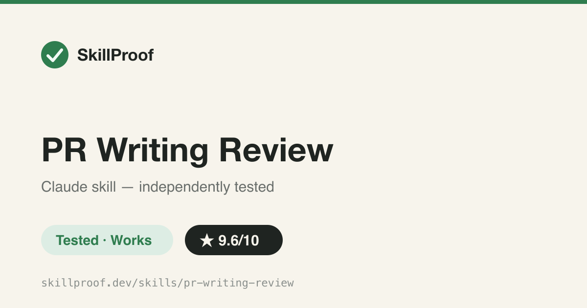 PR Writing Review — Extracts before/after writing fixes and style lessons from GitHub PR review comments.