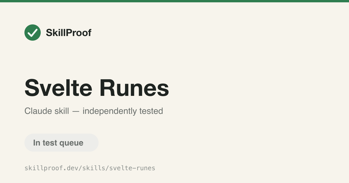 Svelte Runes — Guides Svelte 5 runes for reactive state, props, effects, and migration.