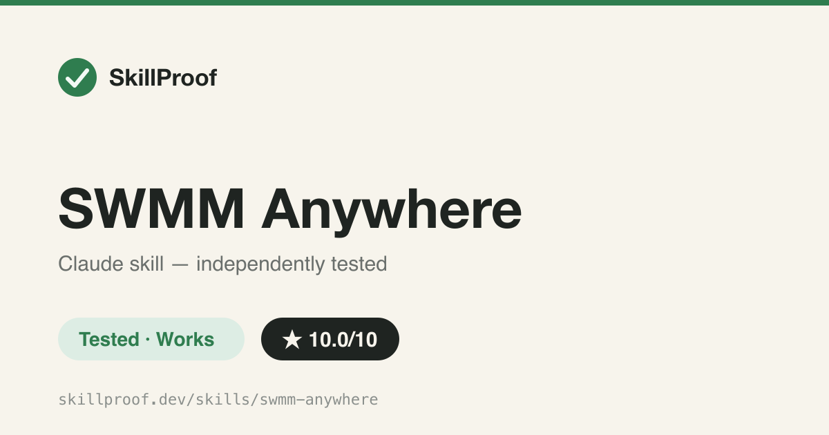 SWMM Anywhere — Synthesizes a runnable SWMM stormwater network from OSM+DEM when you have no real pipe data.