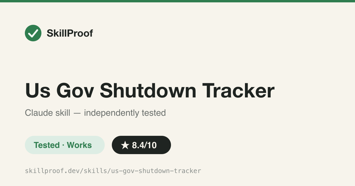 Us Gov Shutdown Tracker — Fetches FRED TGA/reserves/EFFR/SOFR data to classify shutdown liquidity stress