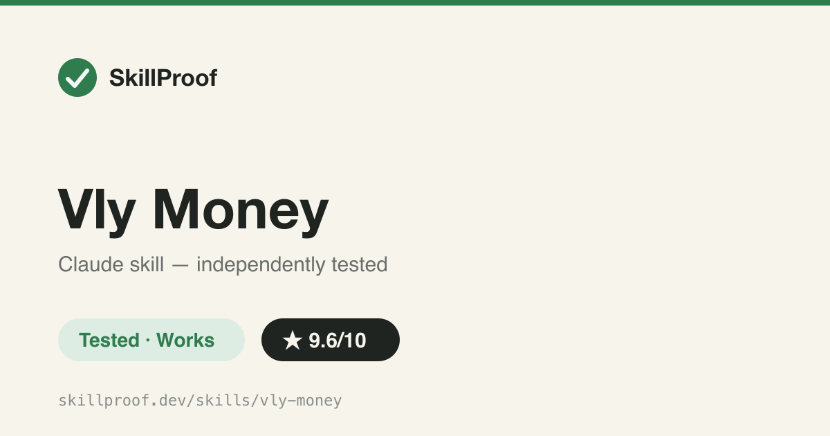 Vly Money — Builds vly.money deep links for crypto sends and X402 paywalled-content redirects -- no execution, just correct URLs.